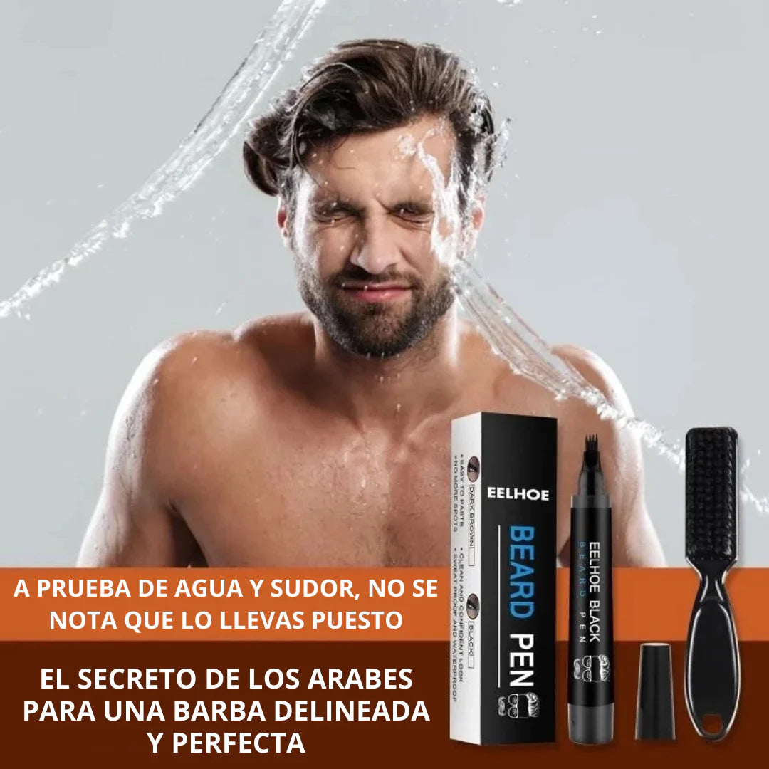 LÁPIZ PARA BARBA 3D MAXLIFE +  ¡¡MÁS 1 PEINE GRATIS!! 🧔🧔🧔